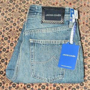 Jacob Cohën Blue Denim Jeans